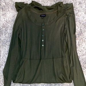 Army green long dress!
